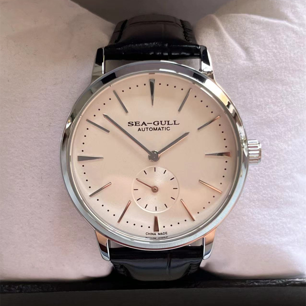 Seiko Watch Presage - 40mm Men Mechanical Wrist Watches for