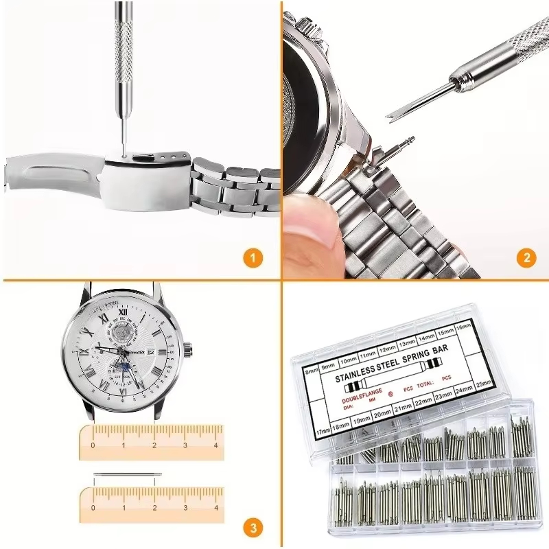 270pcs Stainless Steel Spring  - Spring Bar Tool Set 评论和价格