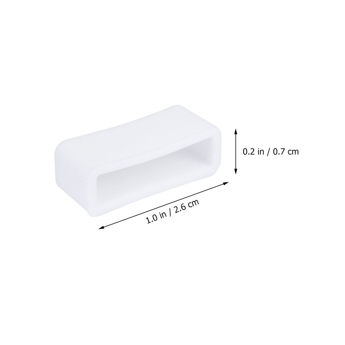 2Pcs 22Mm Sturdy Flexible Sili - Silicone Watch Band 22Mm 评论和价格