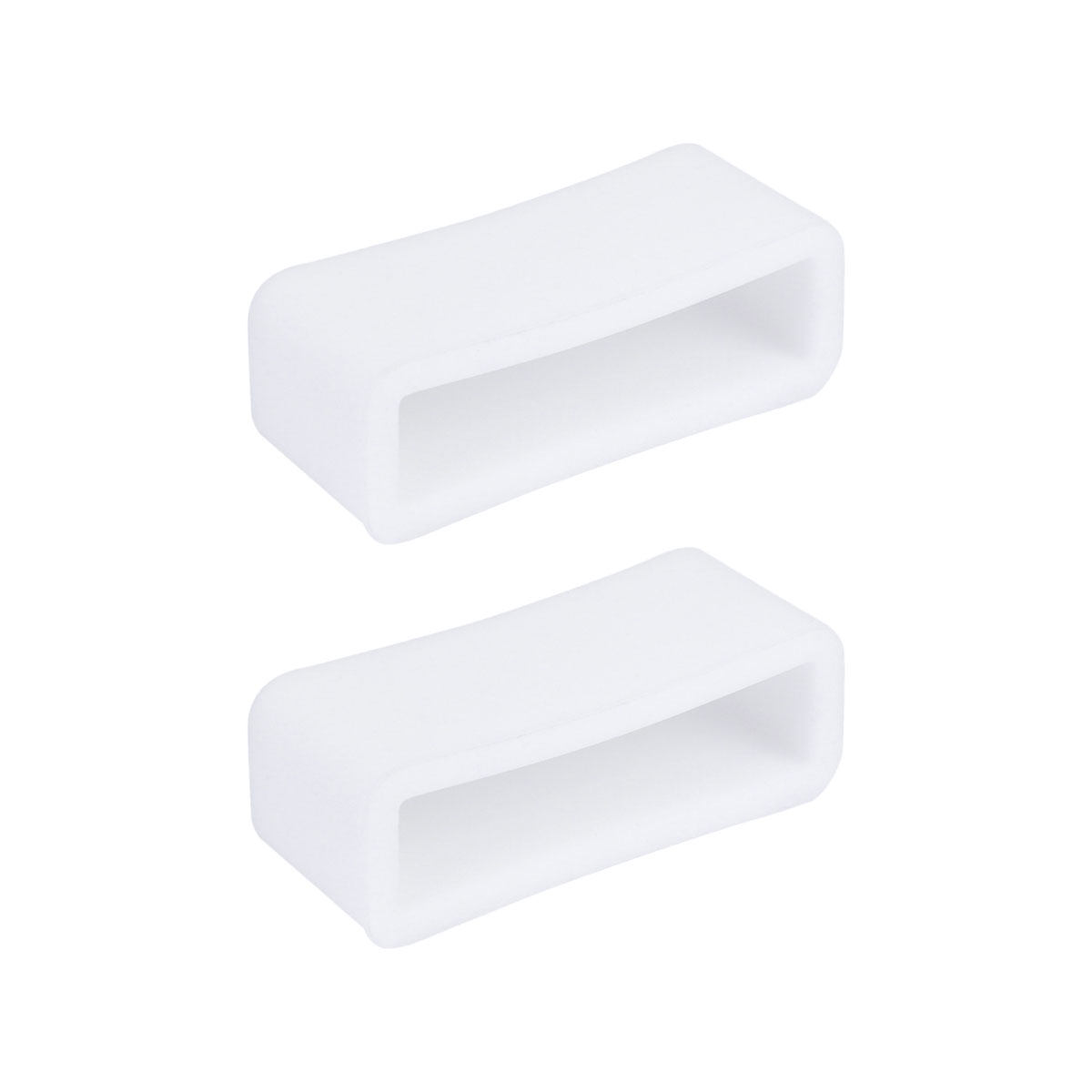 2Pcs 22Mm Sturdy Flexible Sili - Silicone Watch Band 22Mm 评论和价格