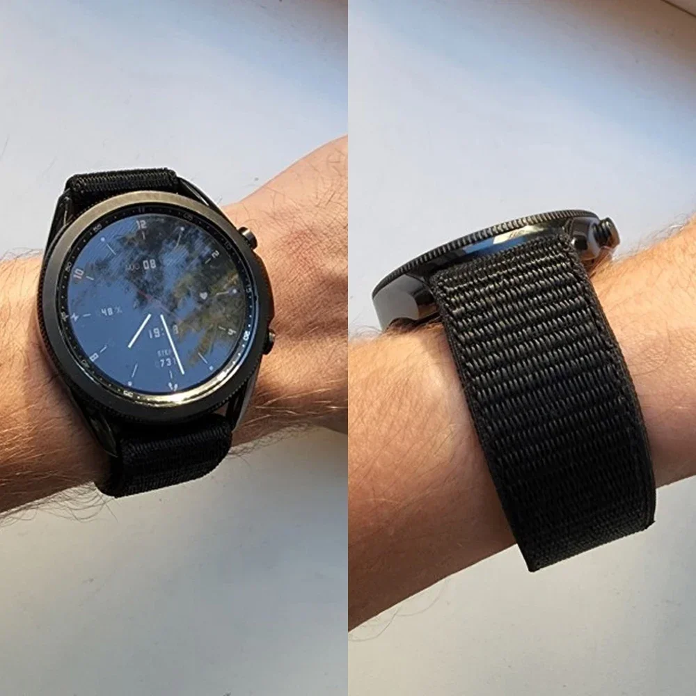 26mm 22mm Hook Loop Nylon Stra - Sport Loop Velcro 评论和价格