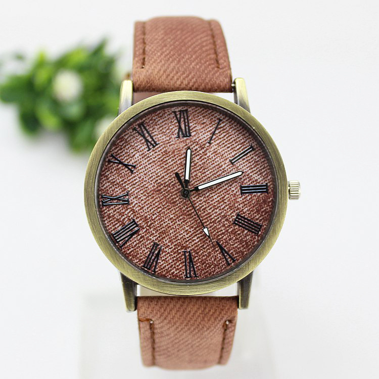 New Fashion Men Casual Quartz  - Leather Watch Band Men 评论和价格