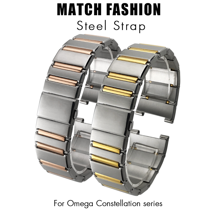 24mm 17mm High Quality Stainle - Omega Watch Constellation 评论和价格