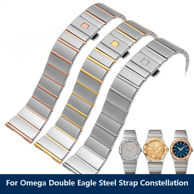 For Omega Double Eagle Steel S - Omega Watch Constellation 评论和价格