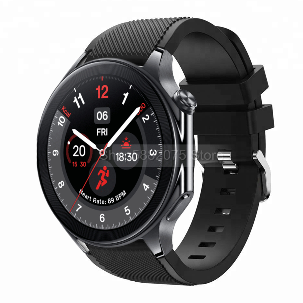 22mm Silicone Strap For OPPO W - Silicone Watch Band 22Mm 评论和价格