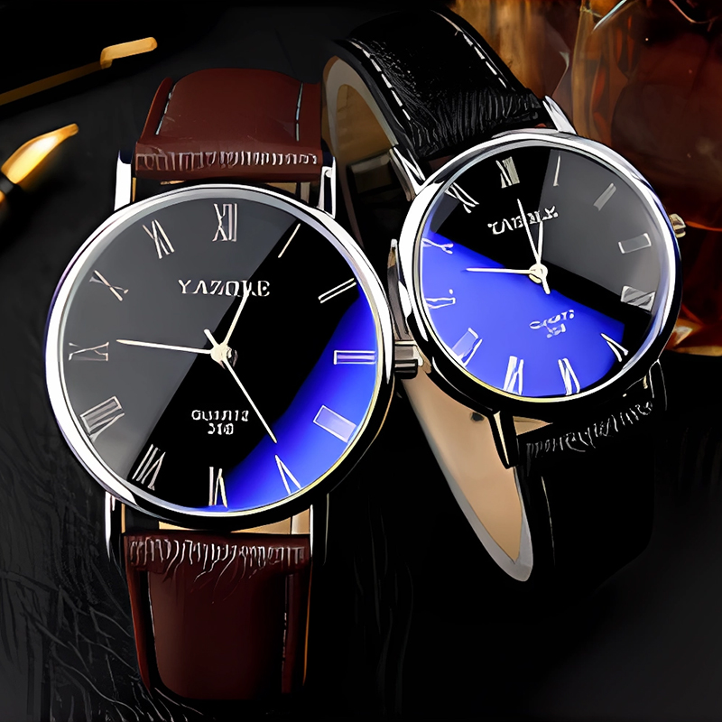 YAZOLE Minimalist Quartz Watch - Leather Watch Band Men 评论和价格