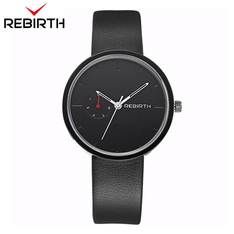 2018 Rebirth Popular Men Women - Leather Watch Band Men 评论和价格