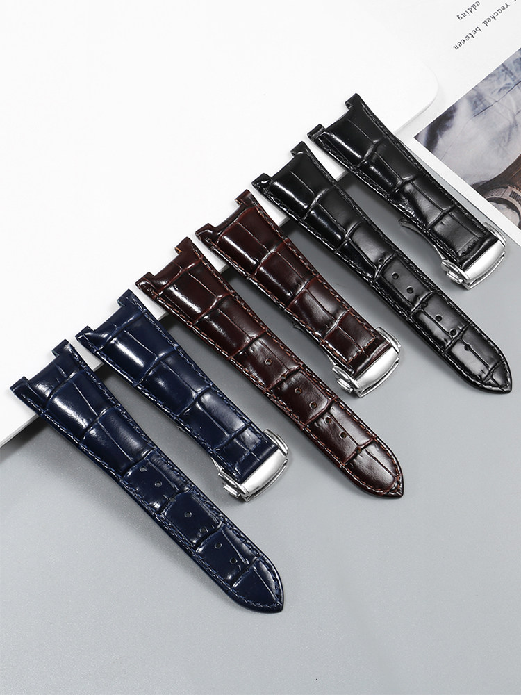 Watch Strap Leather Men's Suit - Omega Watch Constellation 评论和价格