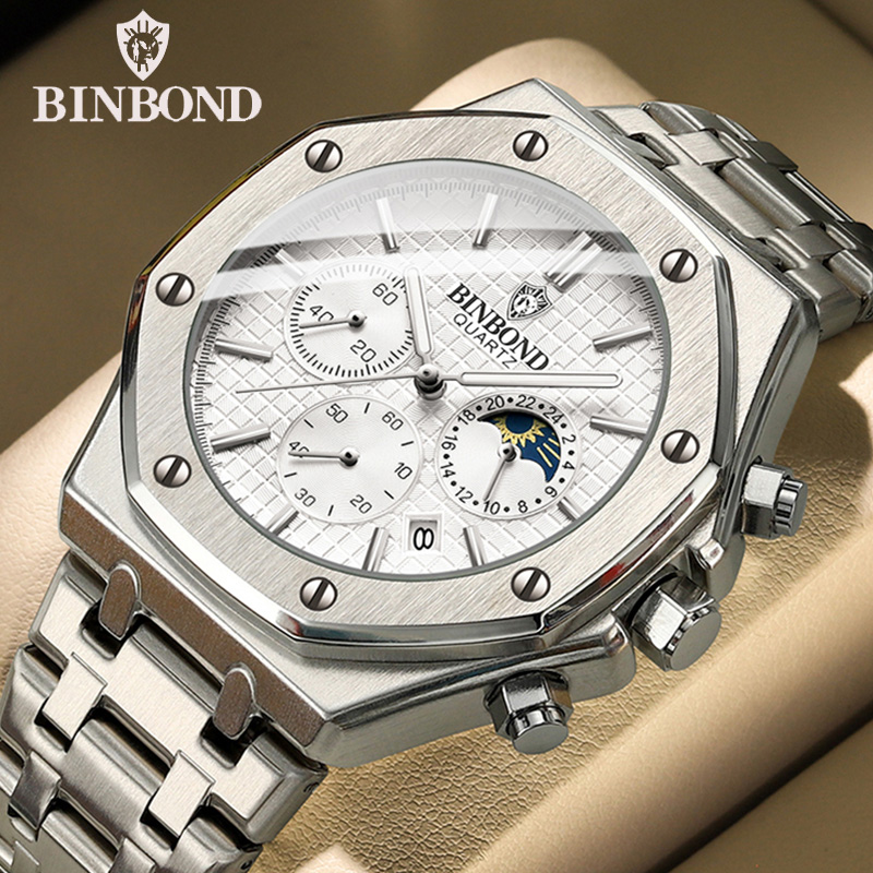 BINBOND Quality Men Watch Luxu - Rolex Watch Daytona 评论和价格