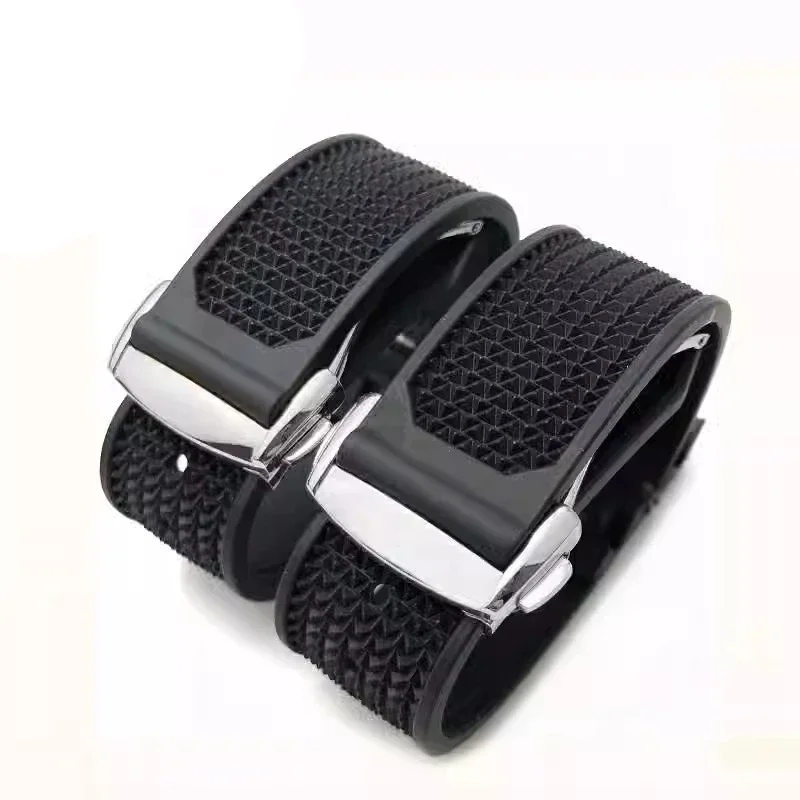 New-Rubber Silicone Watchband  - Omega Watch Speedmaster 评论和价格