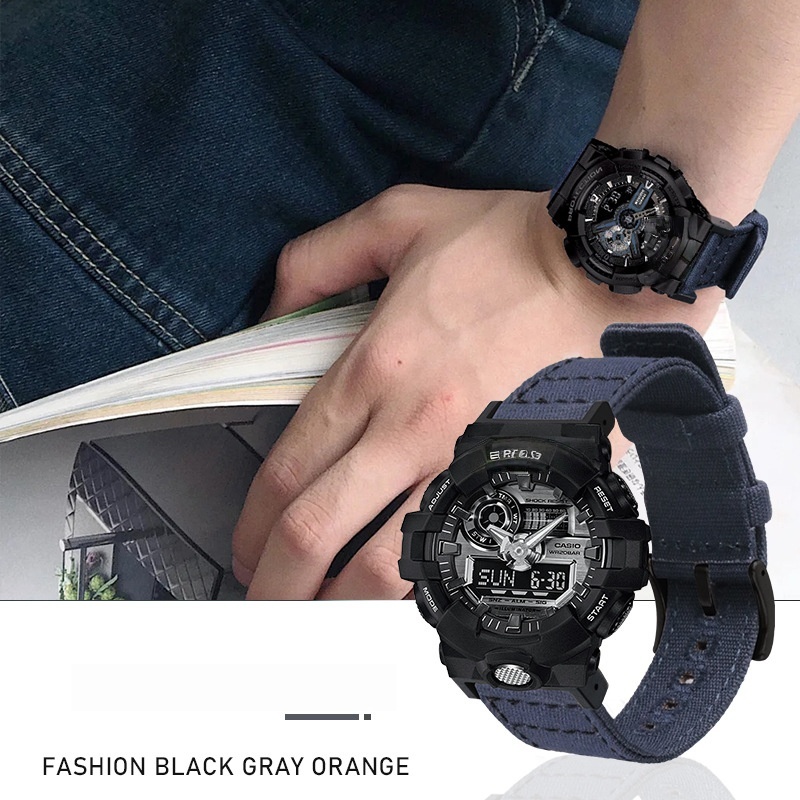 Nylon Strap For Casio 16mm Wat - Casio Watch G-Shock Dw-5600 评论和价格