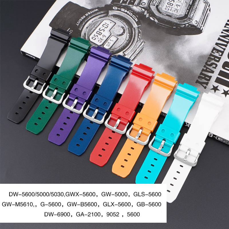 Resin Silicone Strap for Casio - Casio Watch G-Shock Dw-5600 评论和价格
