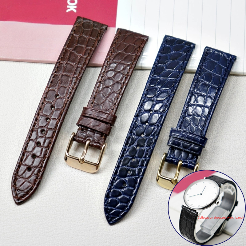 Thin crocodile Genuine leather - Omega Watch Speedmaster 评论和价格