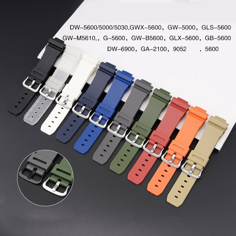 Rubber Strap for Casio G-SHOCK - Casio Watch G-Shock Dw-5600 评论和价格