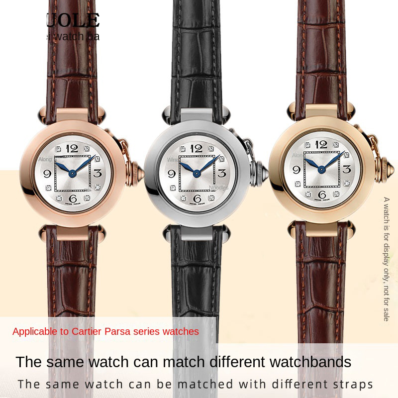 Cow Leather Watch Strap For Ca - Cartier Watch Tank 评论和价格