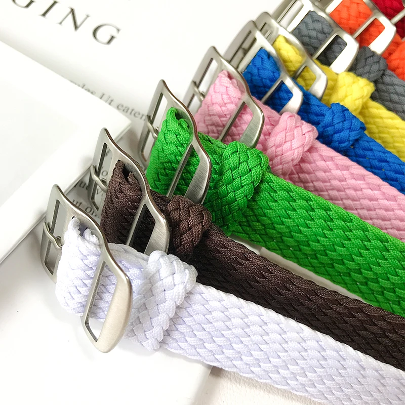 Nylon Watch Strap Woven Watchb - Perlon Strap Woven 评论和价格