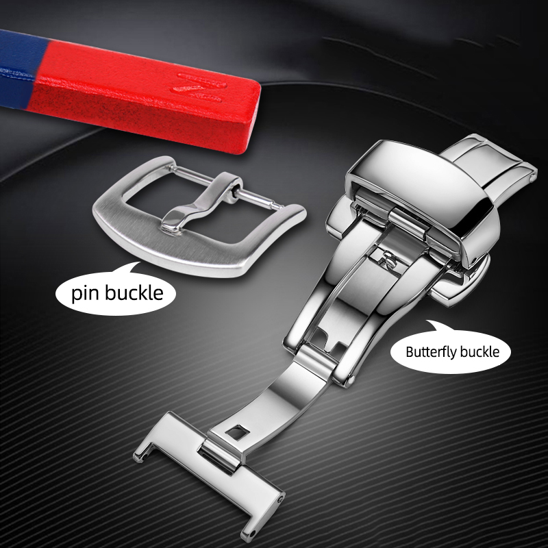 Genuine Leather Watchbands 19/ - Omega Watch Speedmaster 评论和价格