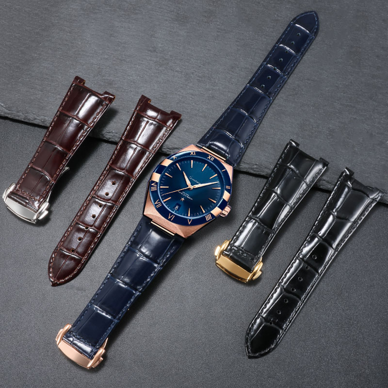 Genuine Leather Watchband For  - Omega Watch Constellation 评论和价格