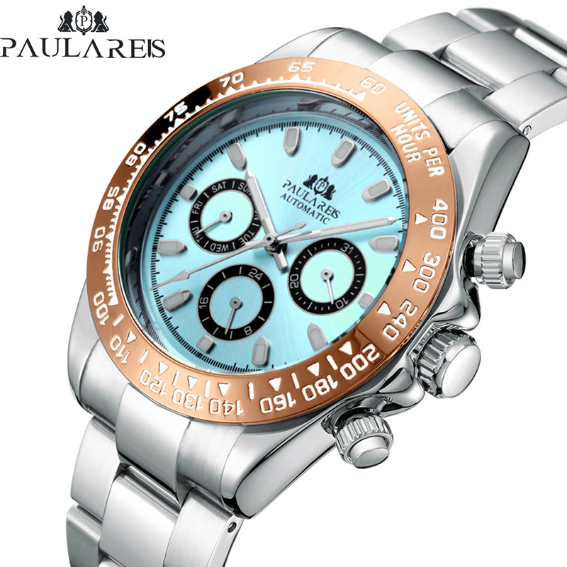PAULAREIS P Top Brand Men Spor - Cartier Watch Tank 评论和价格