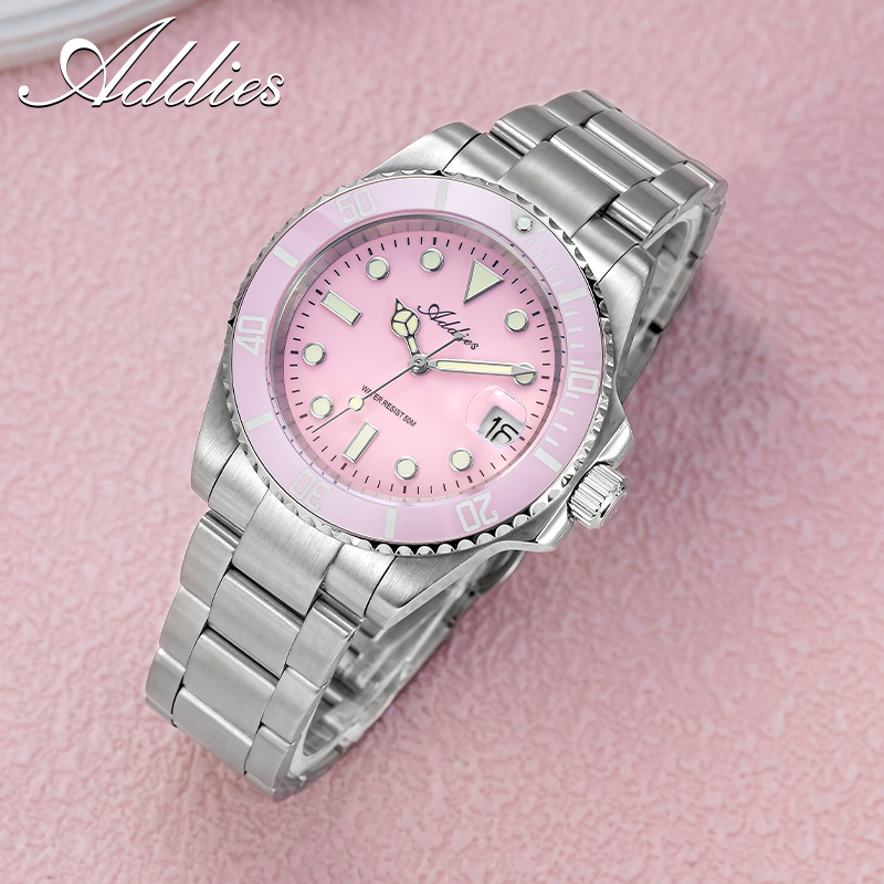 Addies New Women Watches Luxur - Butterfly Clasp Deployant 评论和价格