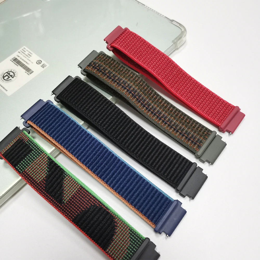 Nylon Breathable Loop Watchban - Sport Loop Velcro 评论和价格