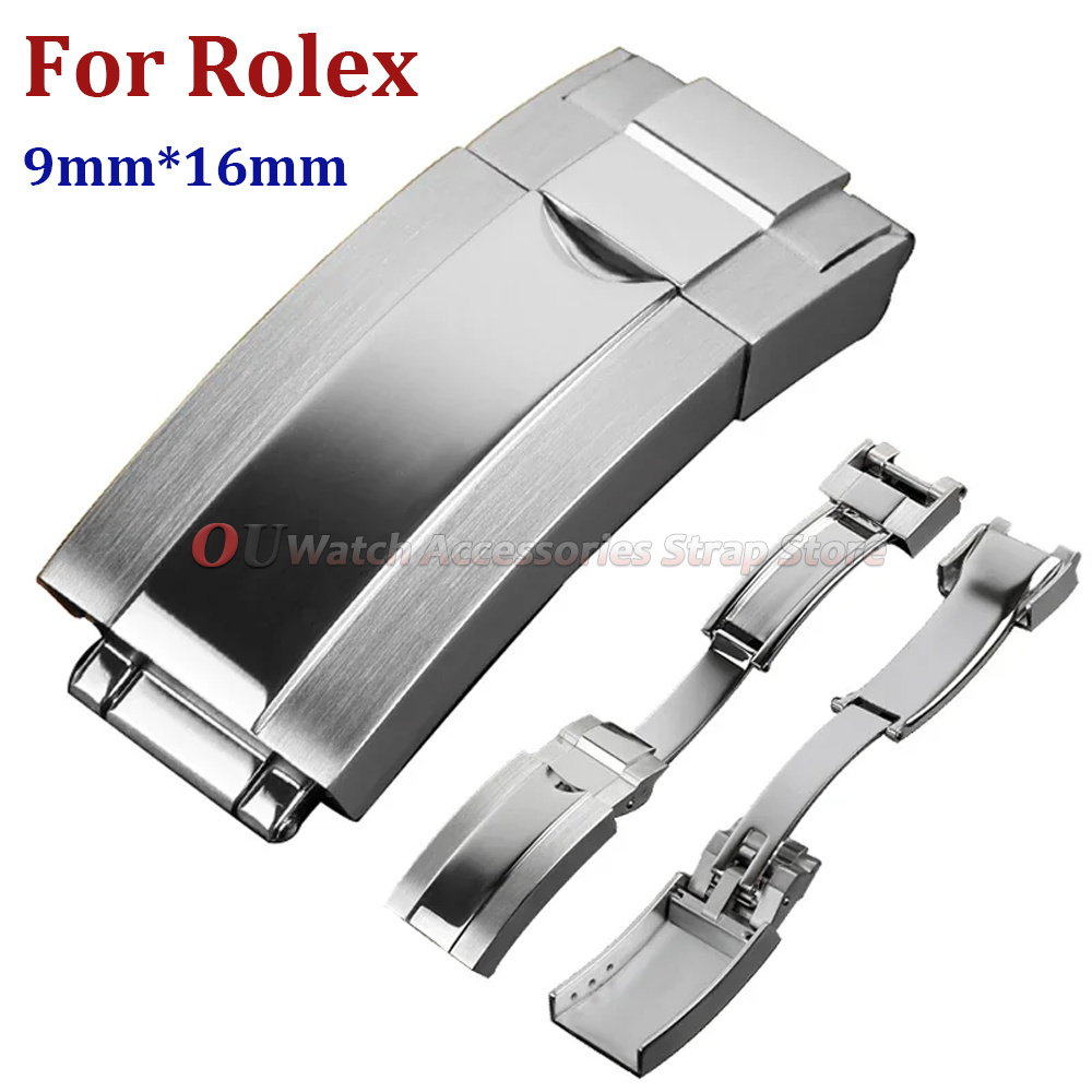 9mmx16mm Stainless Steel Deplo - Rolex Watch Daytona 评论和价格