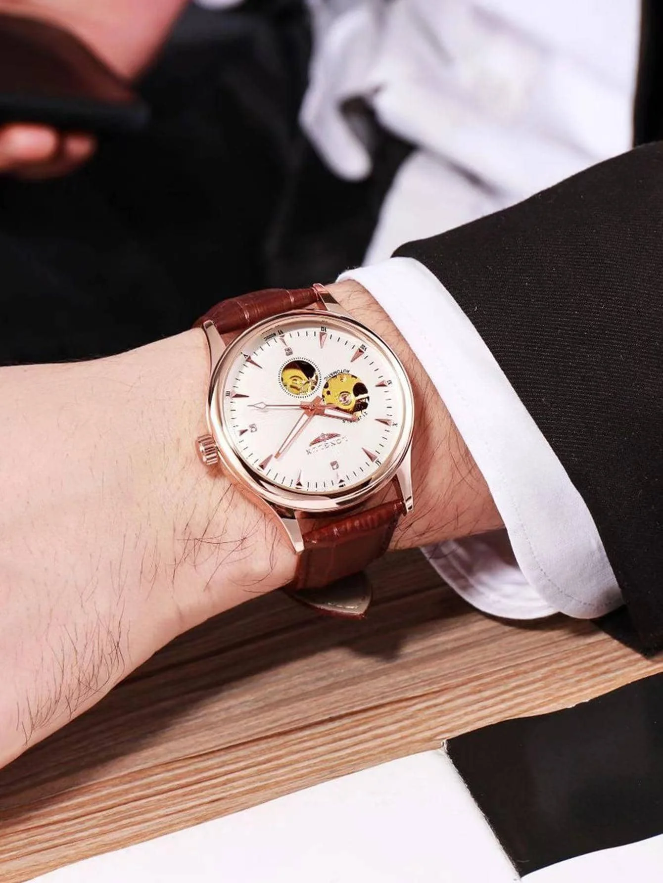 LONGLUX Automatic Watch Elegan - Seiko Watch Presage 评论和价格