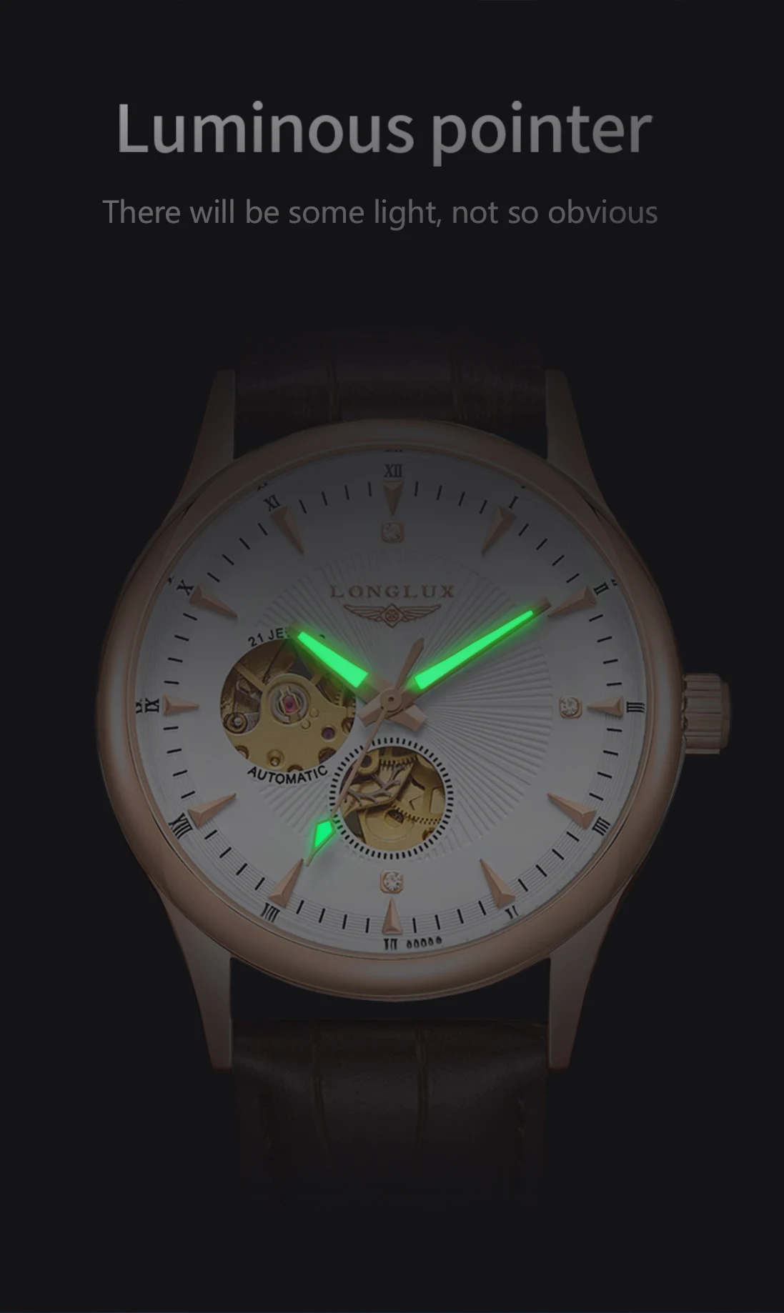LONGLUX Automatic Watch Elegan - Seiko Watch Presage 评论和价格